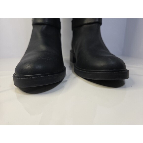 Kelly & Katie Sion Black  Knee High Riding Boot size 8.5 M Faux Leather NWOB - Picture 2 of 12